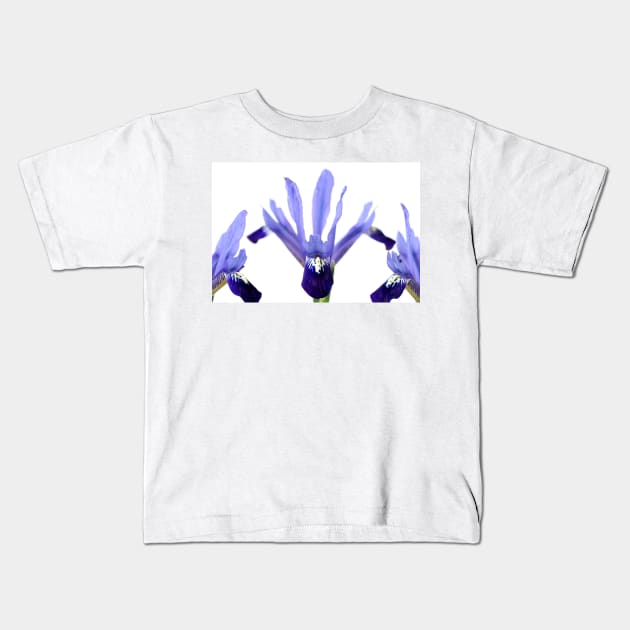 Iris  &#39;Fabiola&#39;  Reticulata Kids T-Shirt by chrisburrows